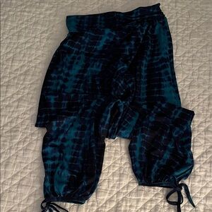 Onzie Dark Blue Tie-Dye Pants